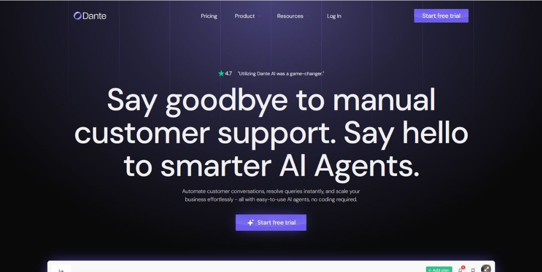 Dante AI | Create Personalized AI Agents for Smarter Solutions