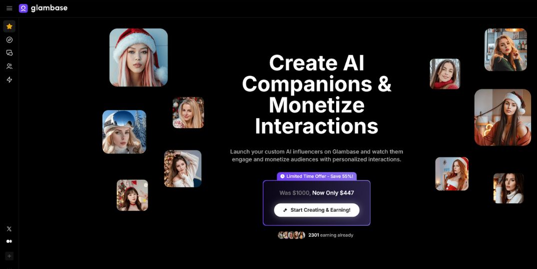 Glambase: Your All-in-One AI Influencer Creation Platform